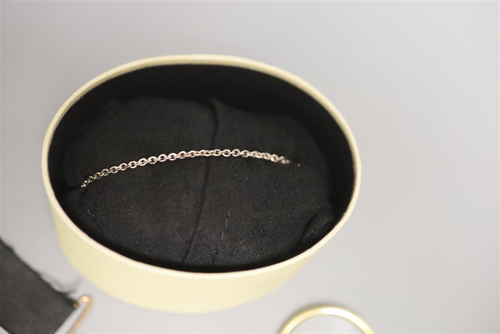 A small group of 19th century and later jewellery
